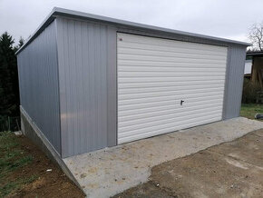 Plechová garáž 5x6m