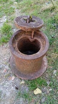 Litinový kryt uzávěru vody - 1