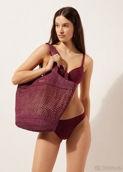 Luxusní, plážová taška + psaníčko CALZEDONIA - 1