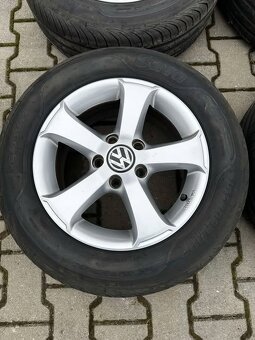 Originál alu kola VW r15, letní pneu