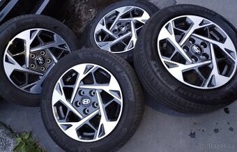 Originál ALU kola Hyundai i30 R16 + letní pneu