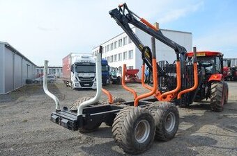 BMF 10T2 + BMF720 VYVÁŽECÍ VLEK S HYDRAULICKOU RUKOU
