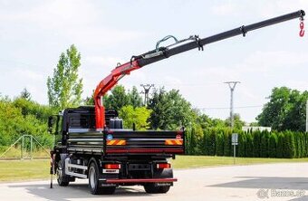 MERCEDES AXOR 1829 - 19T TŘÍSTRANNÝ SKLÁPĚČ HYDRAULICKÁ RUKA