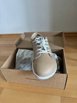 👟 Barefoot boty Ahinsa Vida – béžové, velikost 44-nenošené