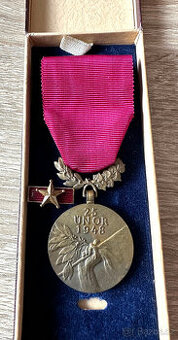 medaile Únor 1948 vojenská III. tř.