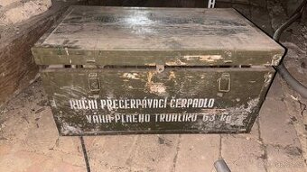 Ruční přečerpávací čerpadlo ČSLA+ původní bedna