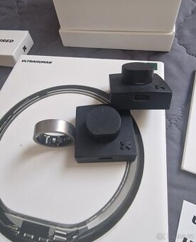 Prsten Ultrahuman Ring Air vel. 11 – Raw Titanium-v záruce