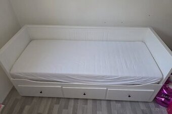 Hemnes rozkládací postel Ikea 80×200