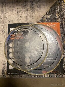 Remo pinstripe clear “12” a “14”