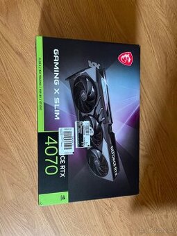 RTX 4070 MSI Gaming X Slim