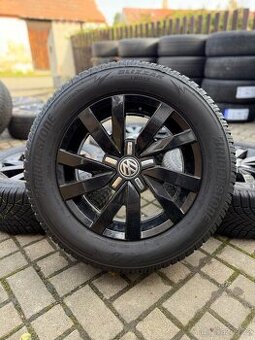 ORIGINÁL Alu Volkswagen ARAGON R16, 5x112 - TOP, ZIMNÍ