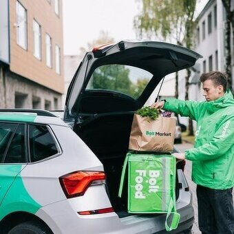 Bolt Food - kurýr - BONUS 3000 kč nastupní,,,,