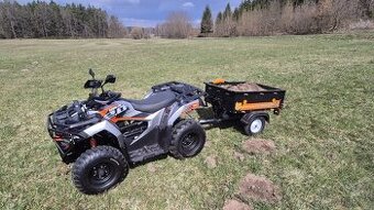 Čtyřkolka Goes Cooper 200 + přívěs + kufr – výborný stav