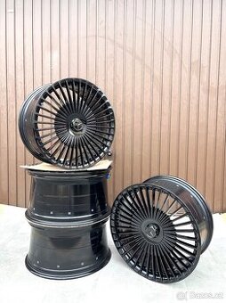 R21 21” Sl63 Maybach Kola Alu Mercedes R21 Černý Lesk - [24.