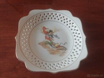 Čínský porcelán - ozdobný talíř