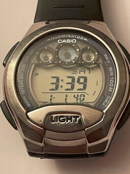 Pánské hodinky Casio Sport W-755, e-data 40 mist, světový ča