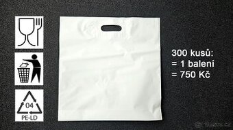 igelitové tašky / plastové nákupní tašky / LPDE  / 65my