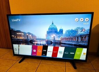 Led televize tv LG 43" 108cm s wifi, dvb-t2