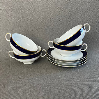 Villeroy&Boch Rondo 4x bujónová miska s talířkem