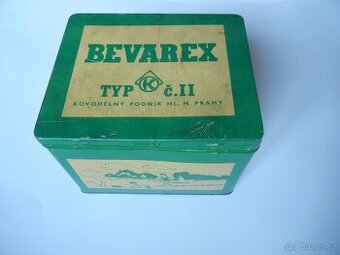 Plechová krabice Bevarex