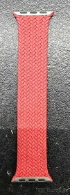 Originál Apple pletený navlékací řemínek RED vel.2 - 1
