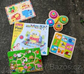 Hračky - různé puzzle, Quercetti