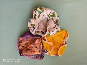 Novorozenecké kalhotky na látkové pleny