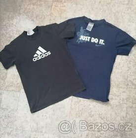 Chlapecká trička Adidas a Nike vel 152-158 - 1