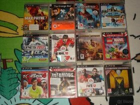Playstation 3 PS3 hry. VÝMĚNA nebo prodej - nabídněte