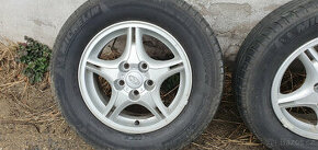 Hyunday 15" Alu Kola+letní pneu 215/65 R-15