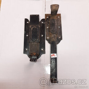 Petlice na dveře,vrata-2ks - 1