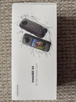 Insta 360 X4 Adventure Bundle, záruka 03/27