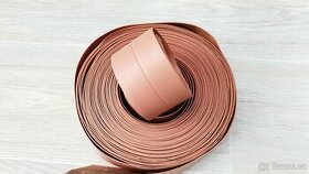 PVC lišta soklová - hnědavá - 1