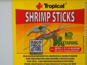 Krmení pro krevetky Tropical Shrimp Sticks - 1