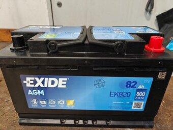 Nová autobaterie Exide AGM 82Ah - 1