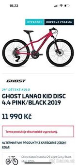 Dětské kolo - Ghost Lanao - 24