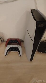 Ps5 Slim, 2x ovladač, plně funkční
