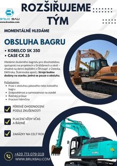 Obsluha bagru / Bagristi do Dresden v Německu Ihned