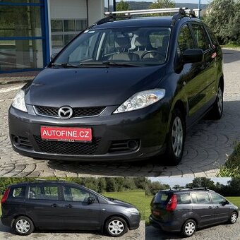 HEZKÁ MAZDA 5 1,8 16v 2008 KLIMATIZACE, PO SERVISU