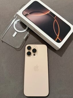 iPhone 16 Pro Max 256GB Desert Titanium Záruka TOP stav