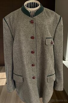 Dámské sako v selském, mysliveckém stylu vel. 46