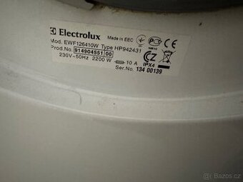 Pracka electrolux