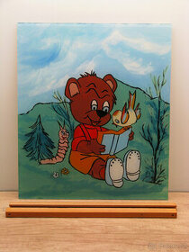 Dětské obrázky na zeď 2 ks