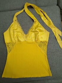 Společenský krajkový top