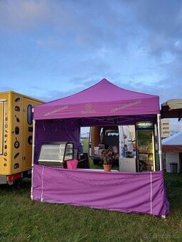 Nůžkový párty stan Red X