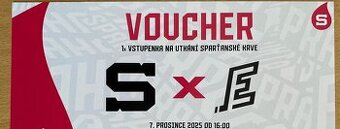 Voucher na vstupenku Sparta - Vary