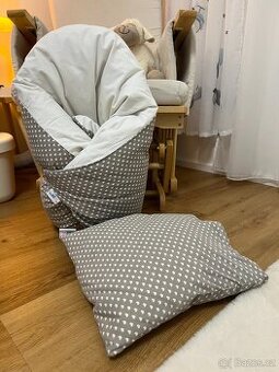 Péřová zavinovačka pro miminko