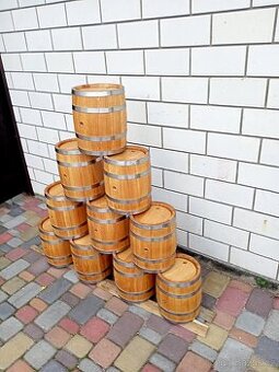 Dubové sudy, nábytok a doplnky