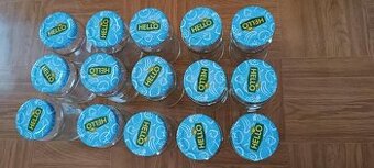 Zavařovací sklenice od přesnídávek 20 ks, s víčky