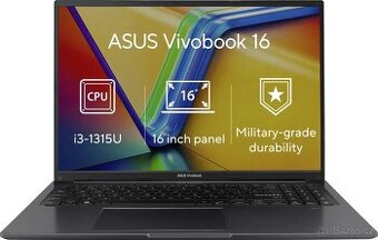 ASUS VIVOBOOK 16" i3-1315U/16GB DDR4/512GB SSD V ZÁRUCE ALZ